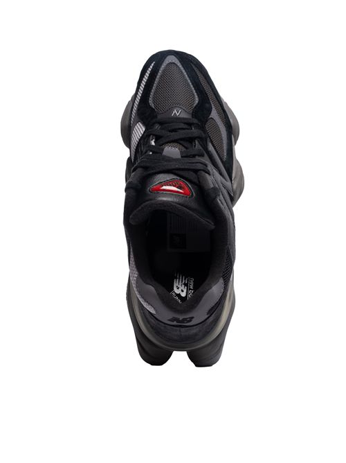 Sneakers 9060 BLK BLACK con Castlerock e Rain Cloud NEW BALANCE | U9060BLK